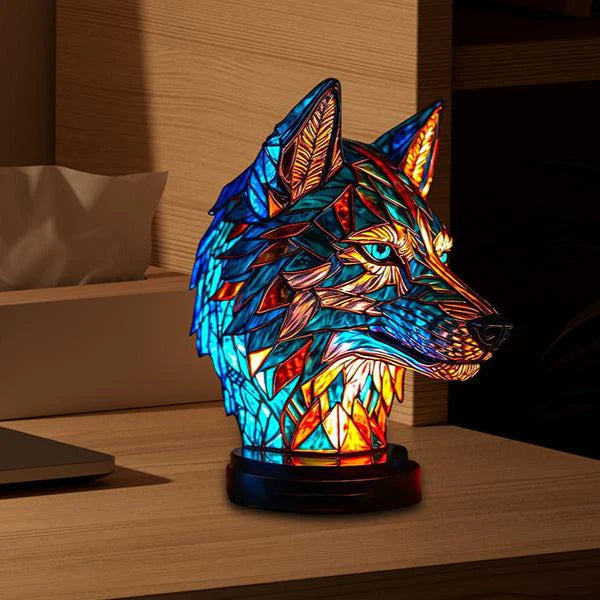 FENRIR | ENCHANTED WOLF LAMP