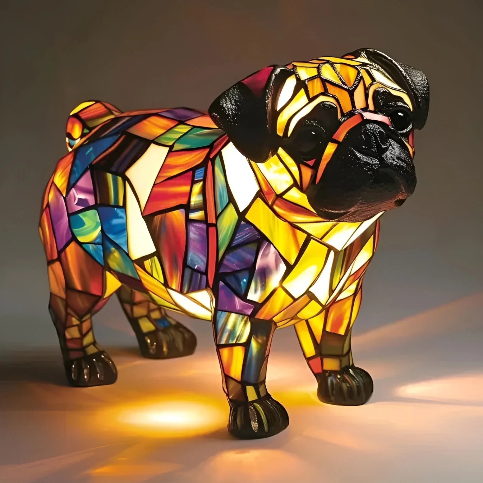 OLIVER | PUG GLOW LAMP