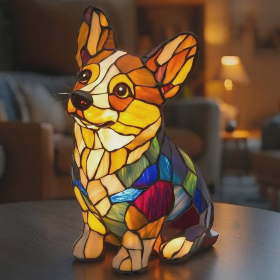 Load video: ASTRO | CORGI GLOW LAMP