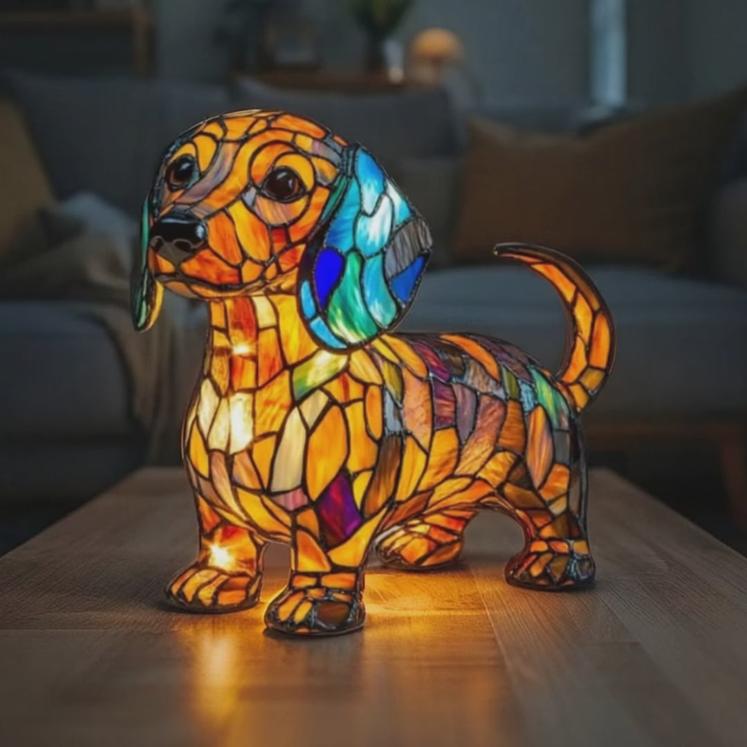Load video: DoxiRay | Dachshund Radiation Lamp