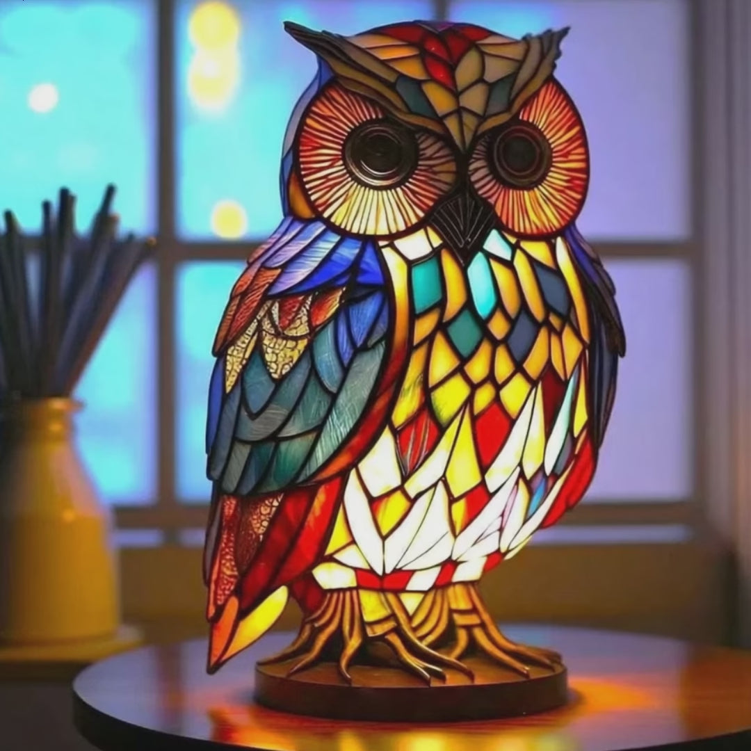 Load video: LumosOwl | Magical Owl Lamp